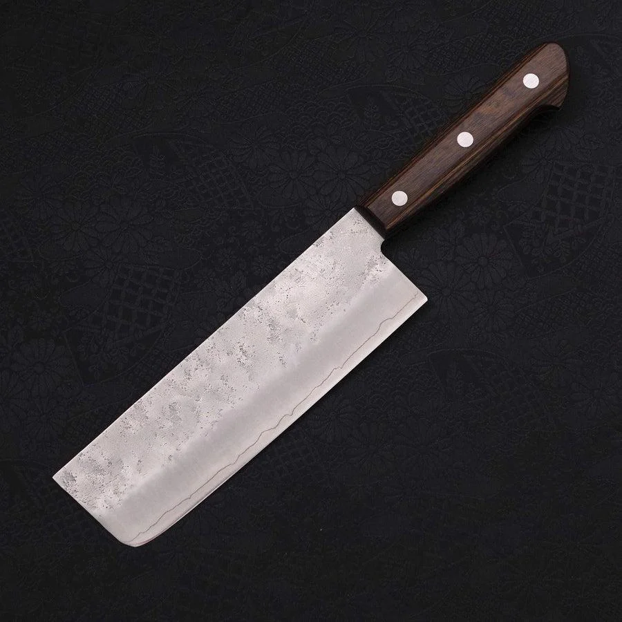 Nakiri Silver Steel #3 Nashiji Brauner Westlicher Griff 165mm - Image 2