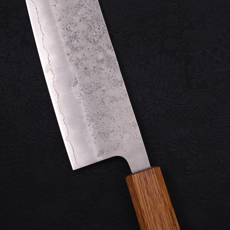 Nakiri Silver Steel #3 Nashiji Yaki Urushi Griff 165mm - Image 3