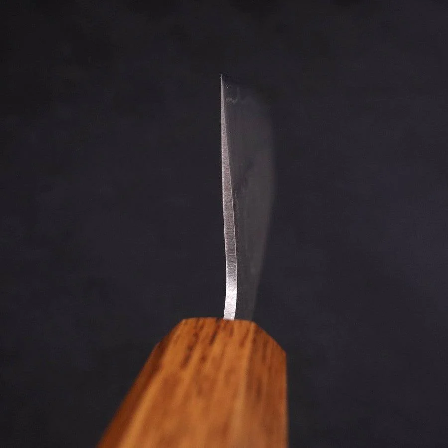Nakiri Silver Steel #3 Nashiji Yaki Urushi Griff 165mm - Image 4