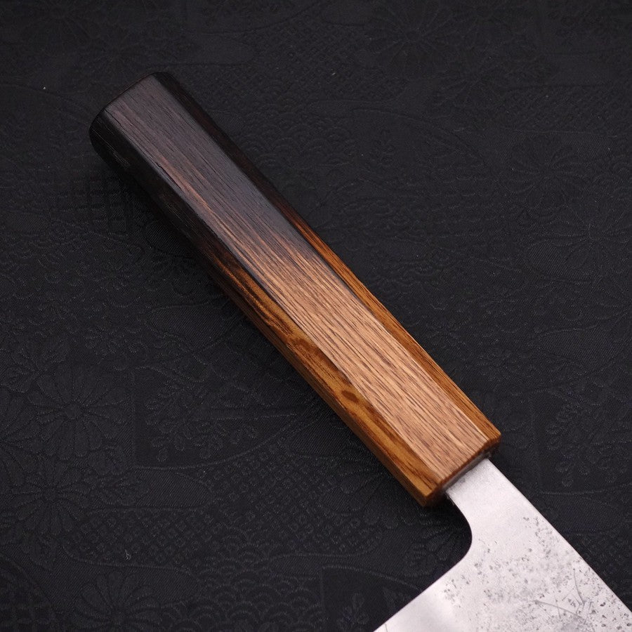Nakiri Silver Steel #3 Nashiji Yaki Urushi Griff 165mm - Image 6