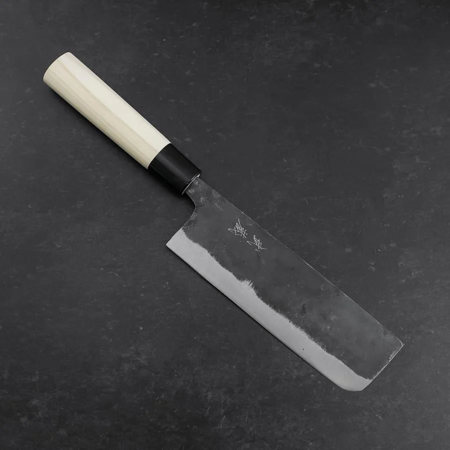Nakiri SK Stahl Kurouchi Magnolienholz Griff 170mm