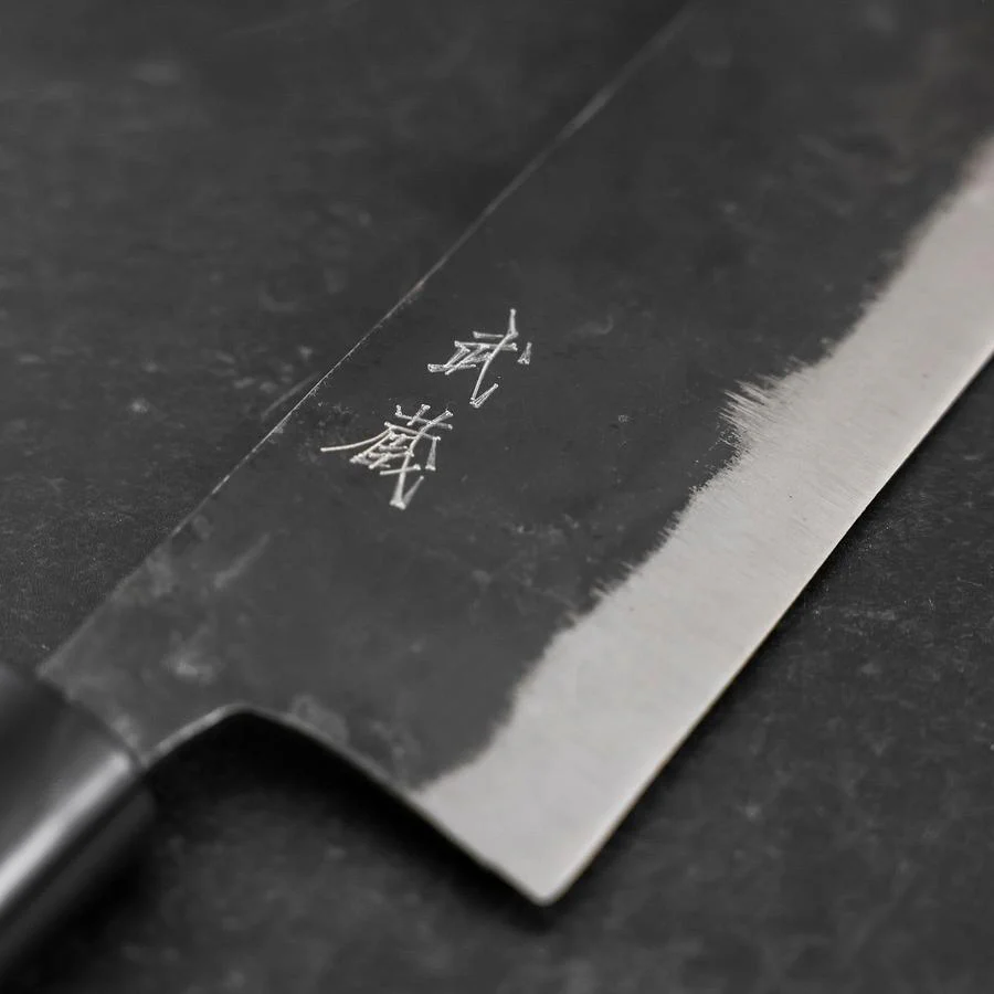 Nakiri SK Stahl Kurouchi Magnolienholz Griff 170mm - Image 3