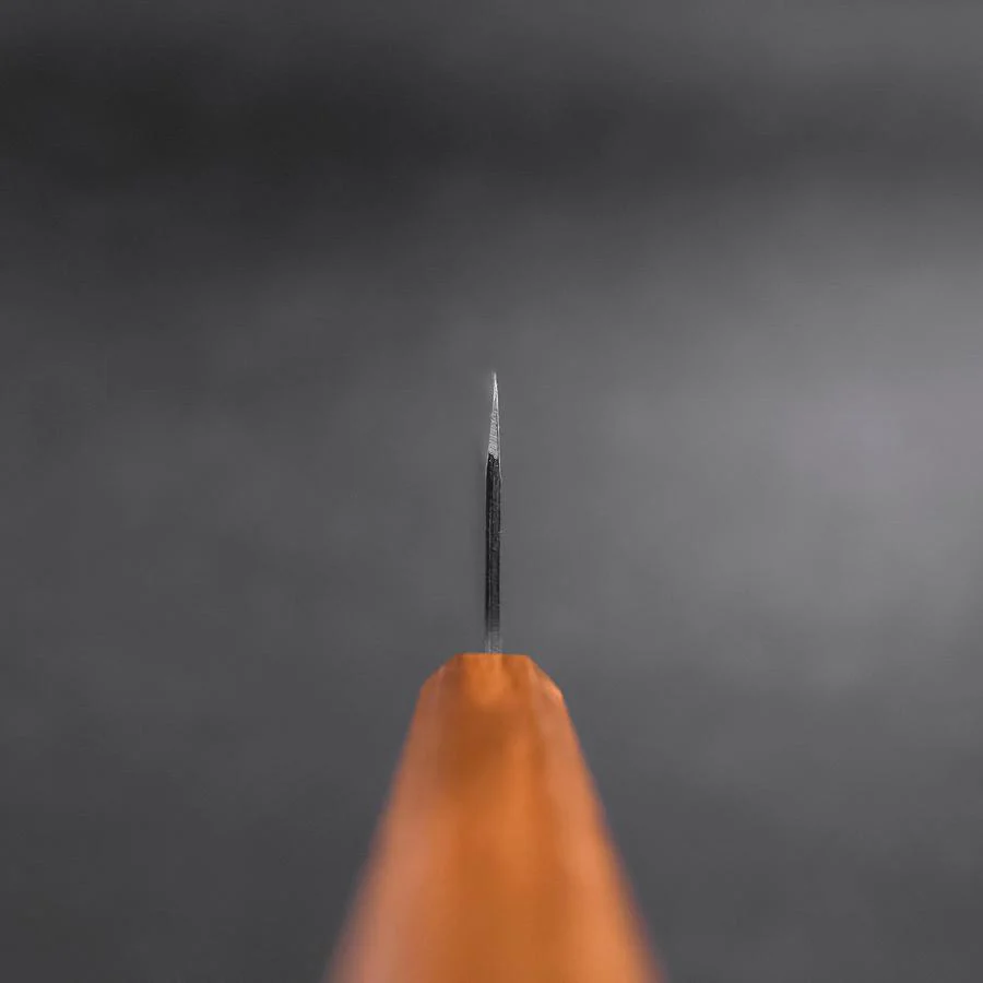 Nakiri SK-Stahl Kurouchi Eichenholz Griff 170mm - Image 4