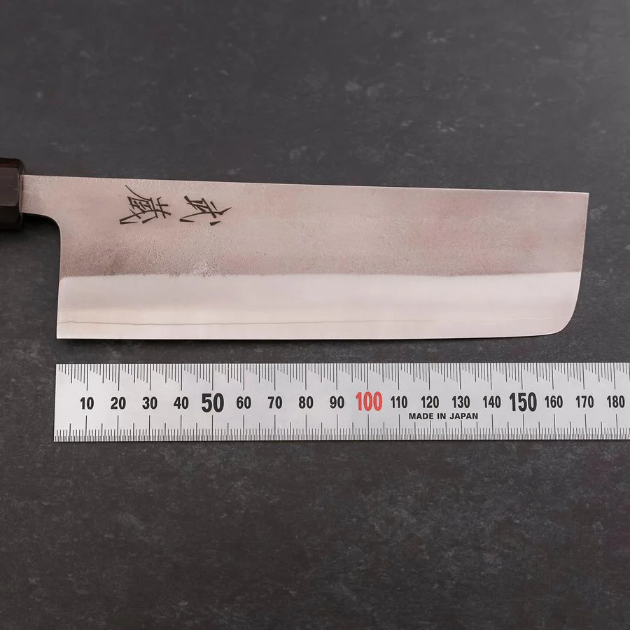 Nakiri SKD11 Nashiji Ebenholz Griff 165mm - Image 7