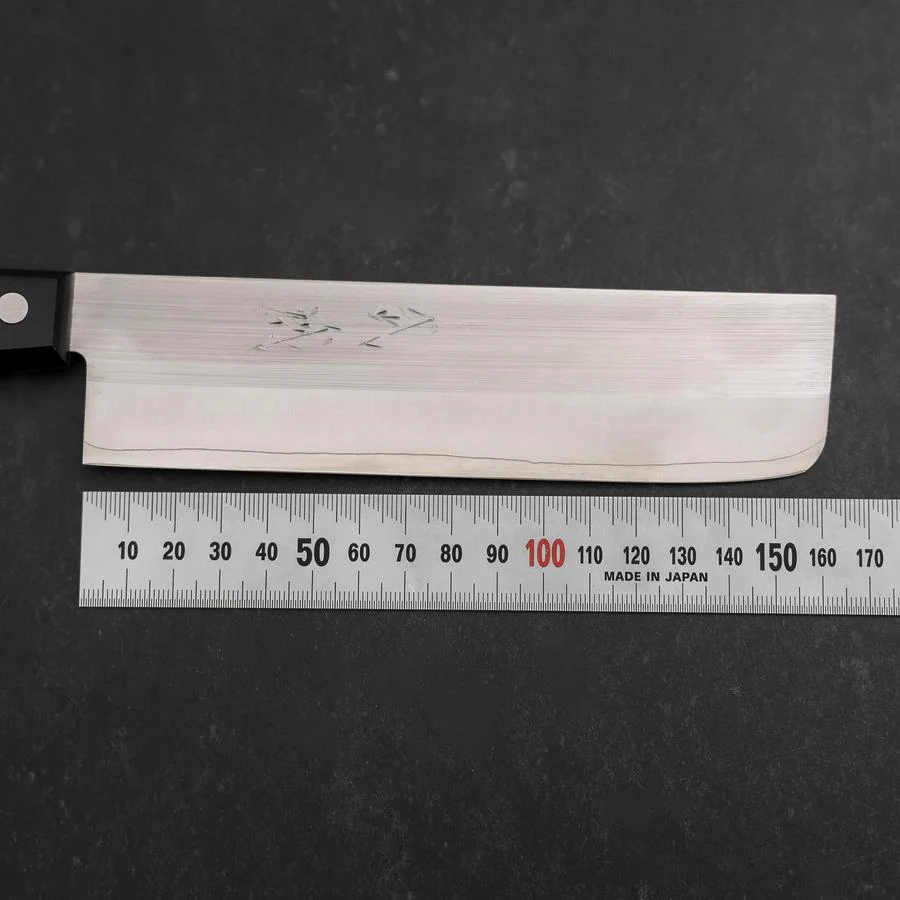 Nakiri SKD12 Poliert Schwarzer Westlicher Griff 165mm - Image 7