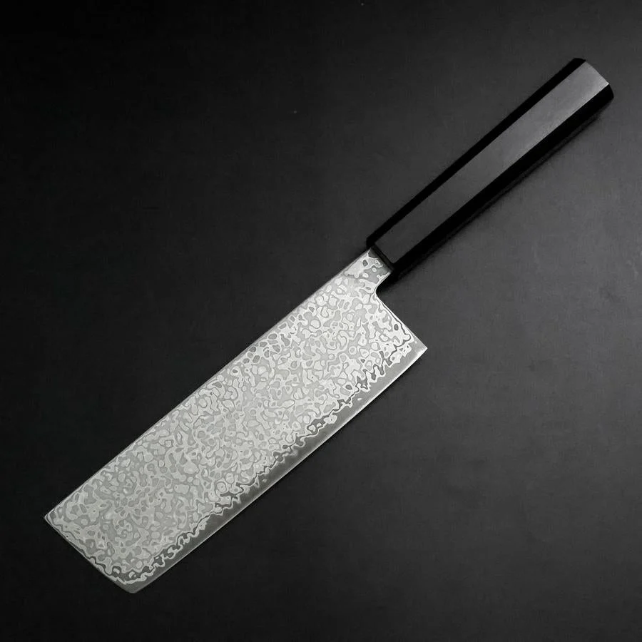 Nakiri SLD Schwarzer Damast Ebenholz Griff 170mm - Image 2