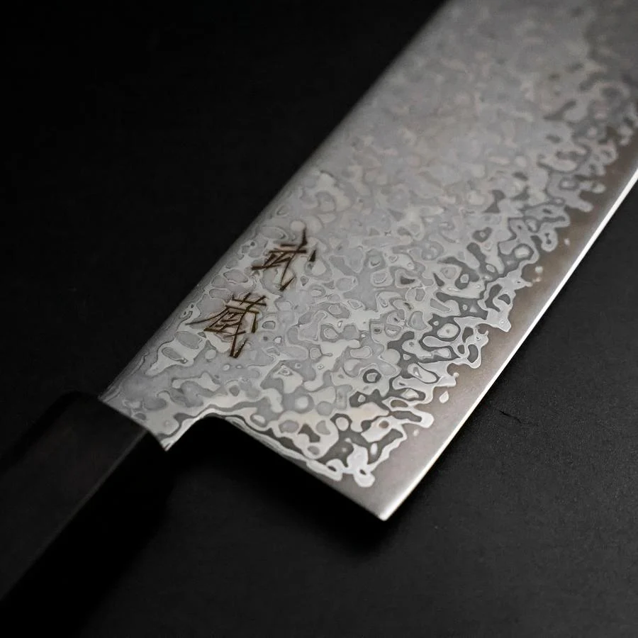 Nakiri SLD Schwarzer Damast Ebenholz Griff 170mm - Image 3