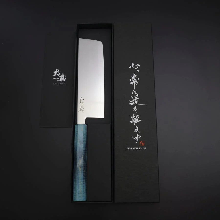 Nakiri SLD Kagami Korallenstrand-Optik Griff 170mm - Image 8