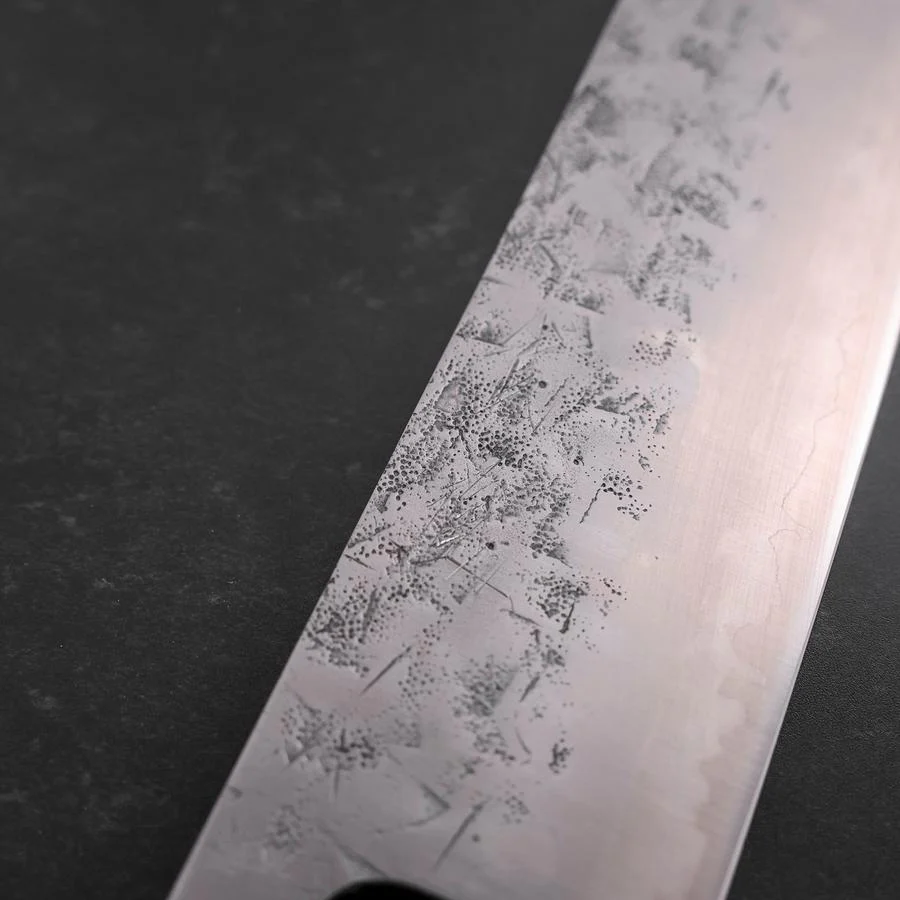 Nakiri SLD Nashiji Washi Kirsch- und Rosenholz Griff 165mm - Image 3