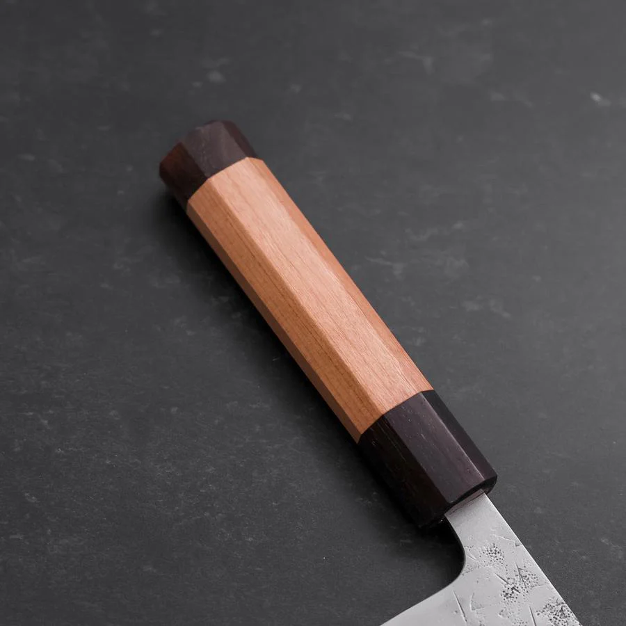 Nakiri SLD Nashiji Washi Kirsch- und Rosenholz Griff 165mm - Image 6