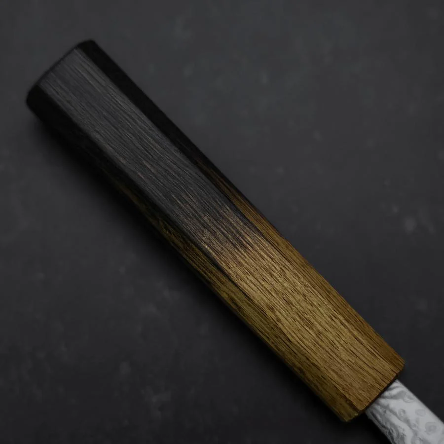 Nakiri SLD Wellen-Nickel Damast Yaki Urushi Griff 165mm - Image 6