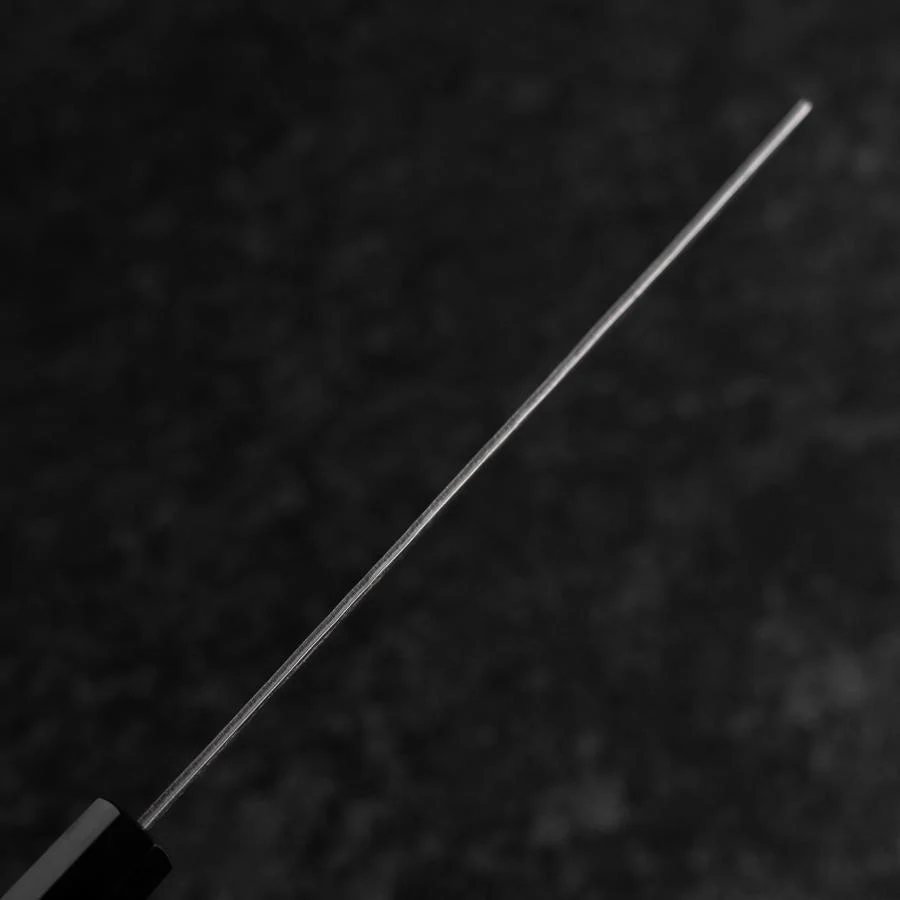 Nakiri Schwedenstahl Nashiji Washi Damast Büffelhorn und Walnussholz Griff 165mm - Image 5