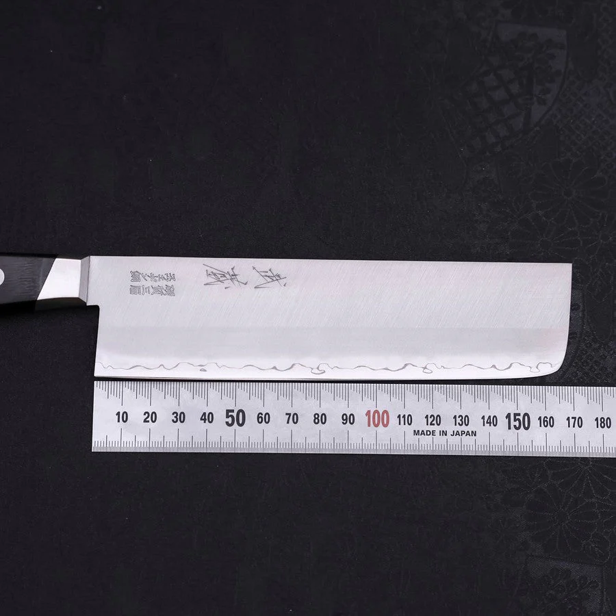 Nakiri Schwedenstahl Poliert Westlicher Griff 165mm - Image 7