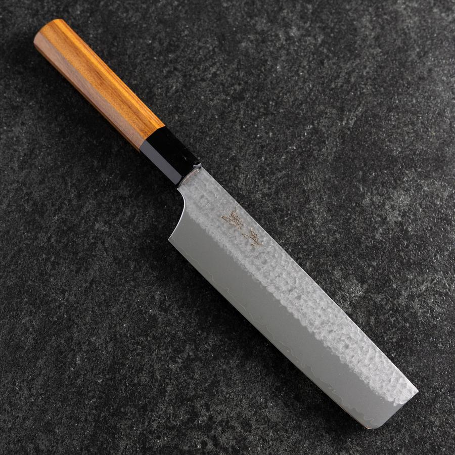 Nakiri VG-5 Tsuchime Büffelhorn und Bubinga Griff 165mm