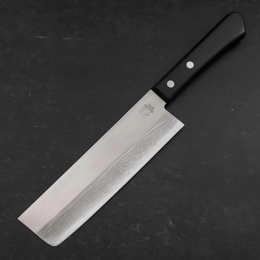 Nakiri VG-1 Damast Schwarzer Westlicher Griff 165mm - Image 2