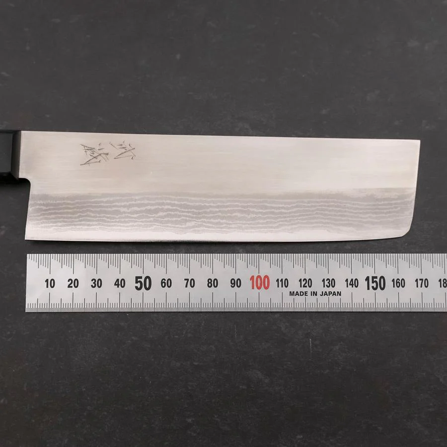 Nakiri VG-1 Damast Schwarzer Westlicher Griff 165mm - Image 7