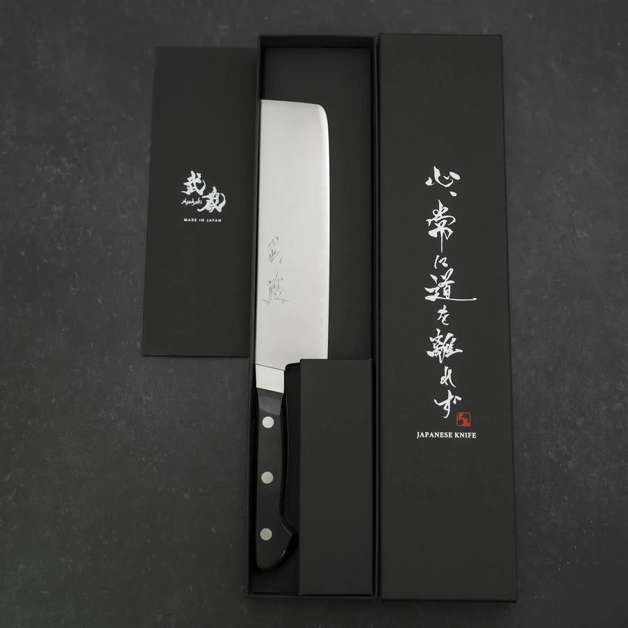 Nakiri VG-1 Poliert Schwarzer Westlicher Griff 170mm - Image 8