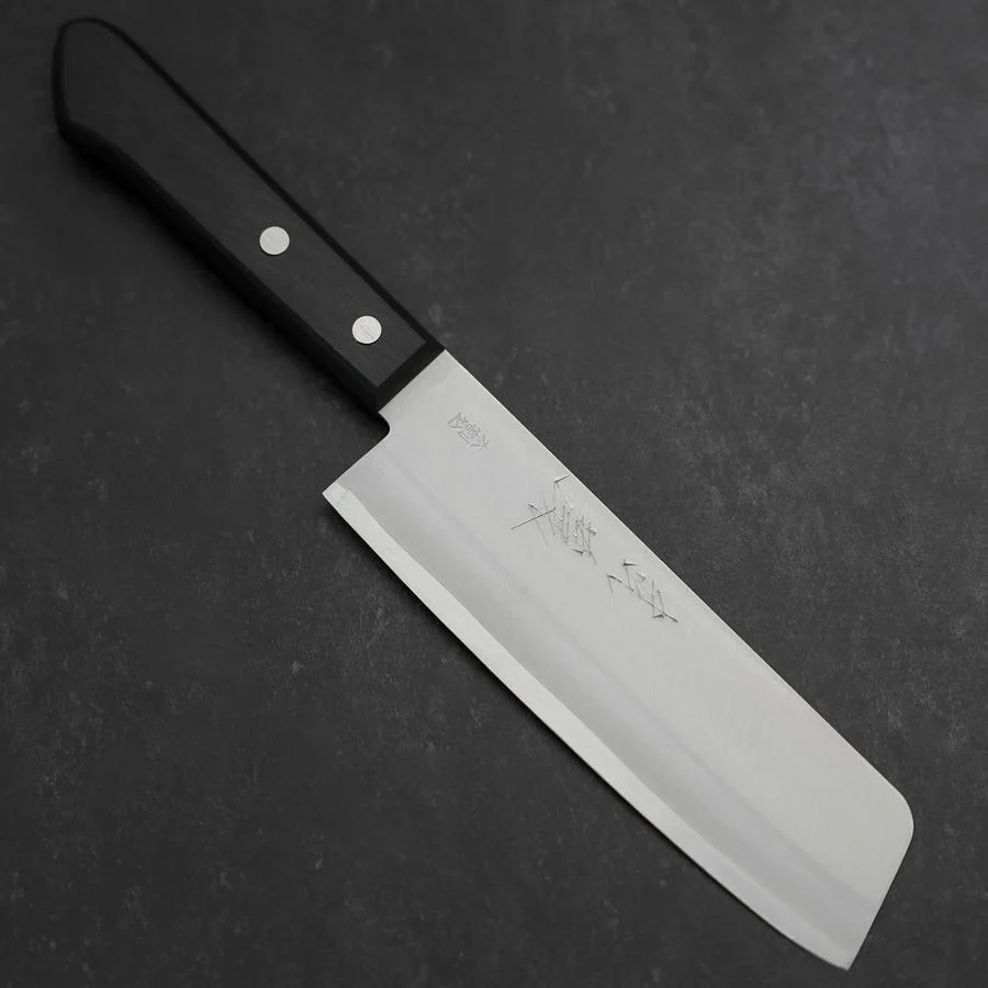 Nakiri VG-1 Poliert Schwarzer Westlicher Griff 160mm