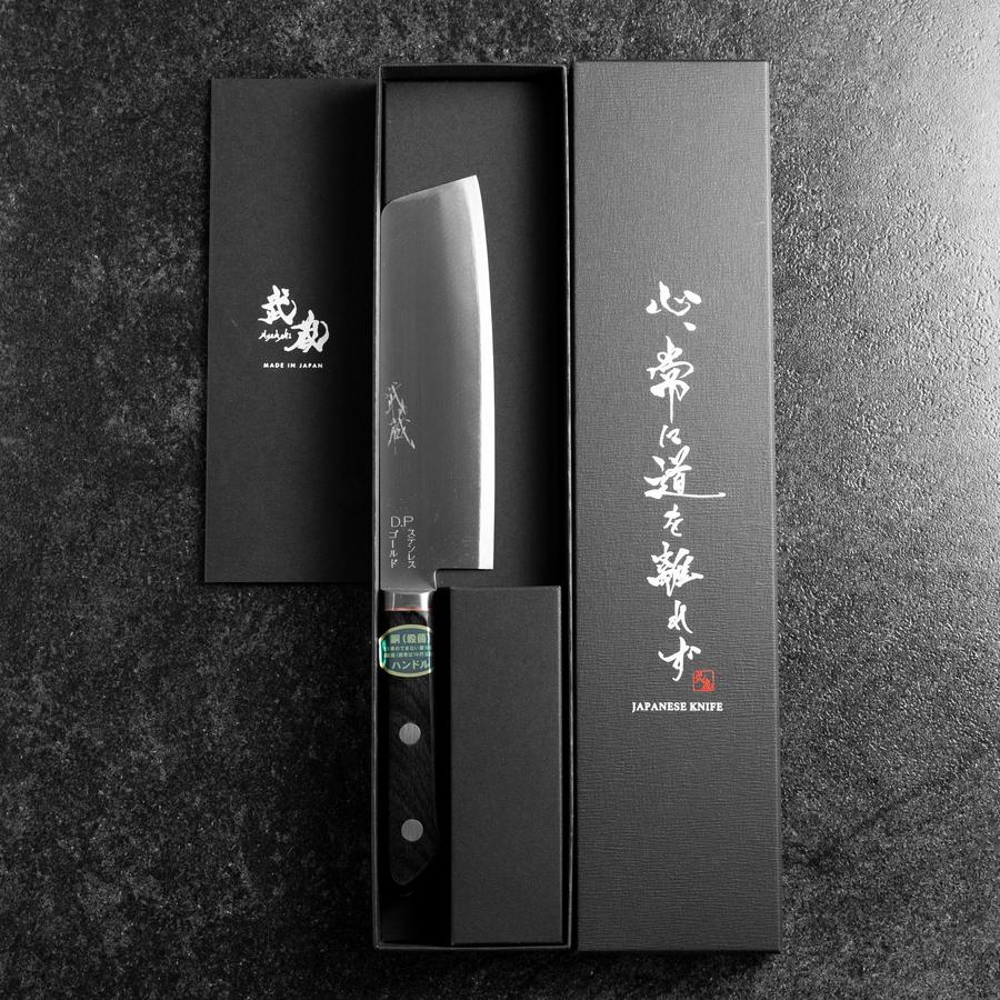Nakiri VG-1 Poliert Westlicher Schwarzer Griff 160mm - Image 8