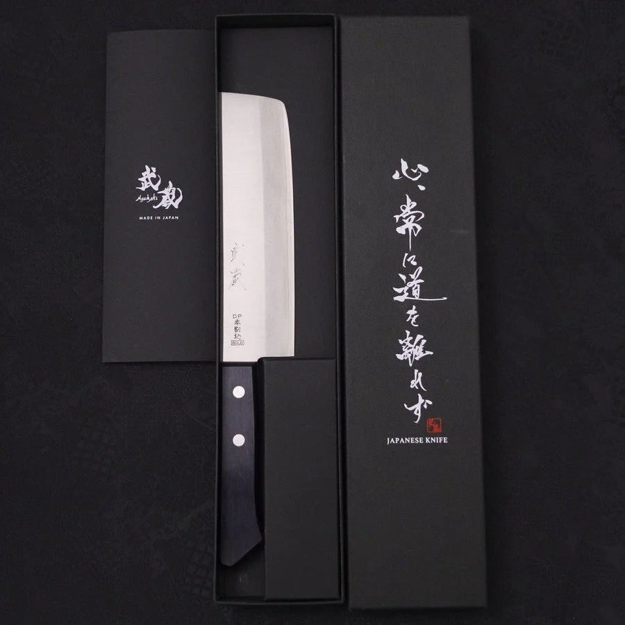 Nakiri VG-1 Poliert Schwarzer Westlicher Griff 160mm - Image 8