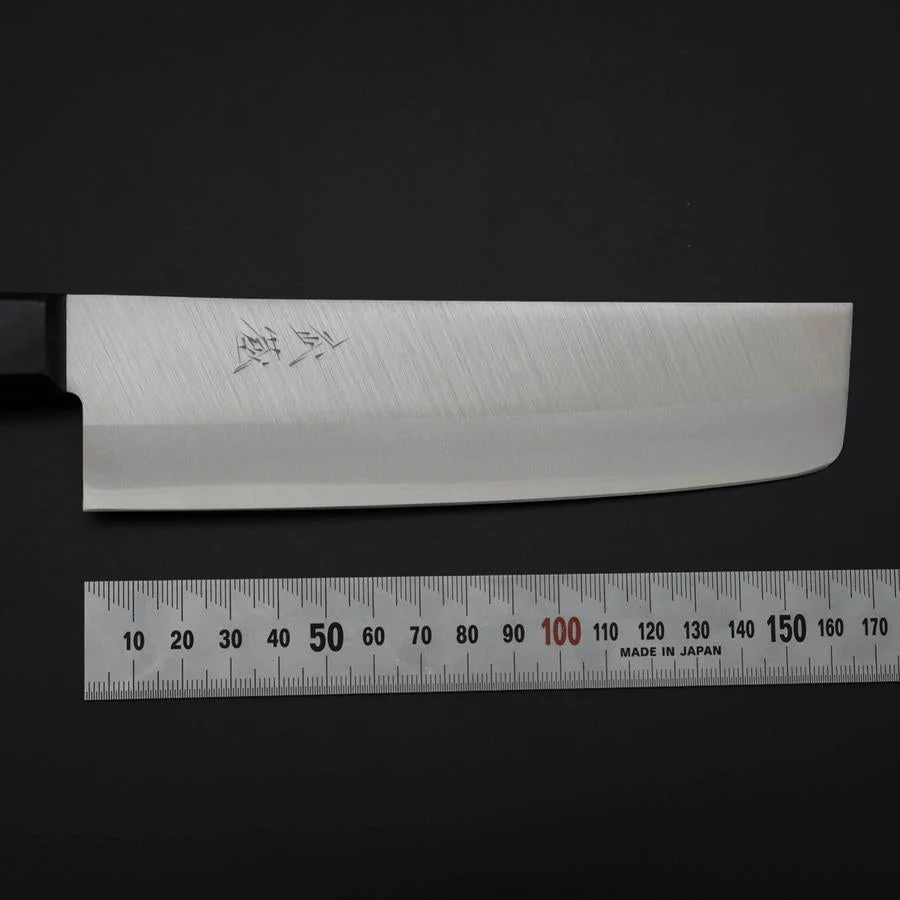 Nakiri VG-1 Poliert Schwarzer Westlicher Griff 165mm (Tsuba-nashi) - Image 5
