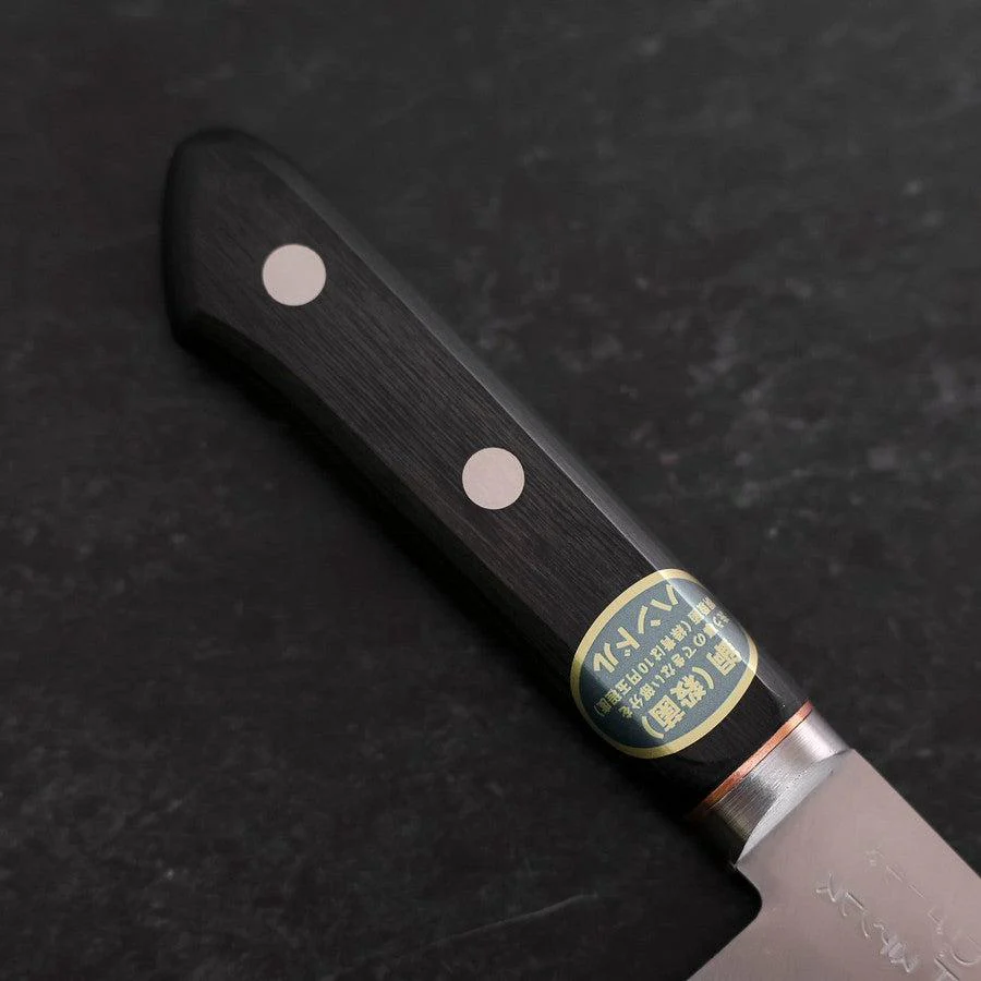 Nakiri VG-1 Poliert Westlicher Griff mit Kupfer-Inlay 160mm - Image 6