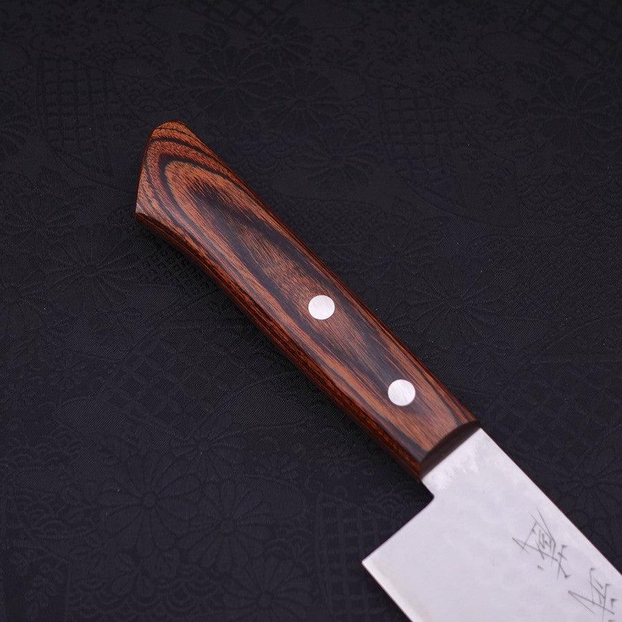 Nakiri VG-1 Tsuchime Westlicher Mahagoni Griff 165mm - Image 6