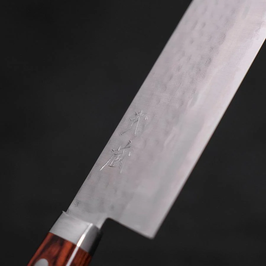 Nakiri VG-1 Tsuchime Westlicher Mahagoni Griff 165mm - Image 3