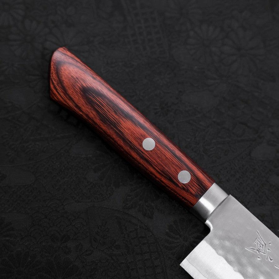 Nakiri VG-1 Tsuchime Westlicher Mahagoni Griff 165mm - Image 6