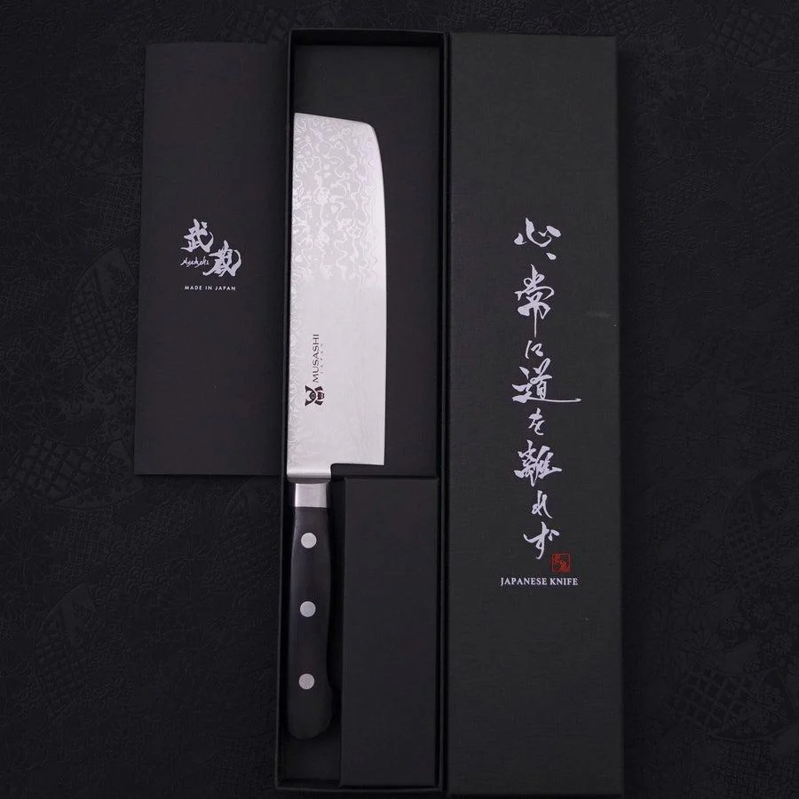 Nakiri VG-10 Damast Westlicher Griff 165mm - Image 8