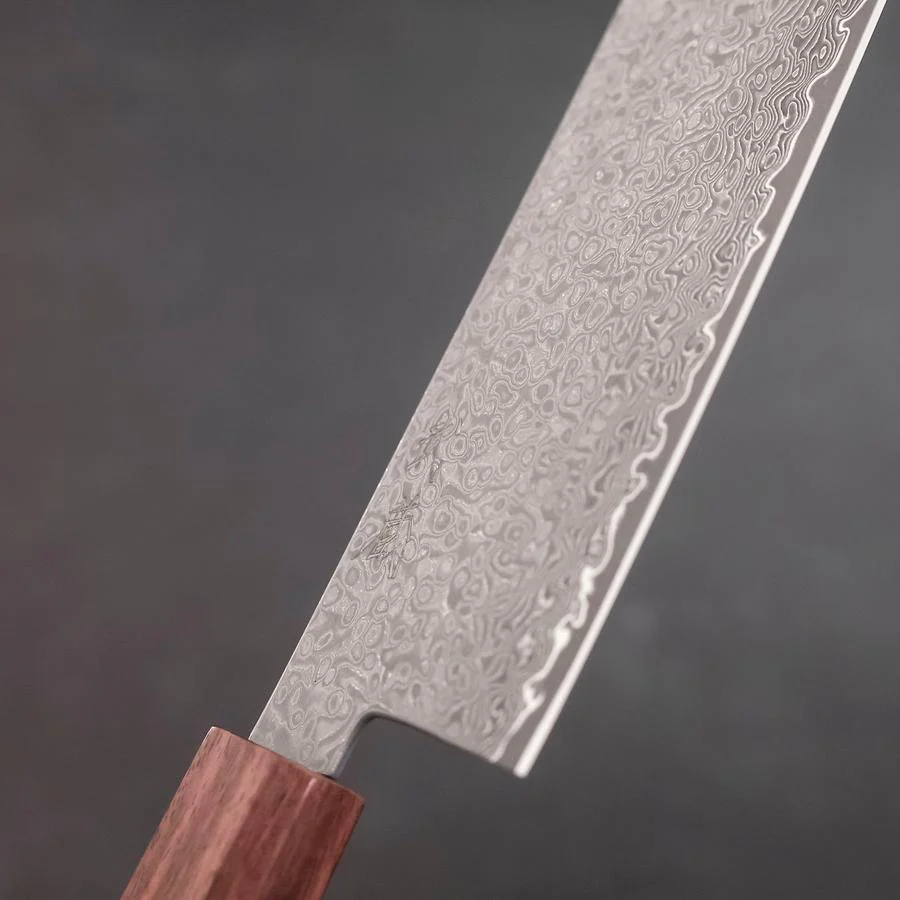 Nakiri VG-10 Damast Rosen- und Ebenholz Griff 165mm - Image 3