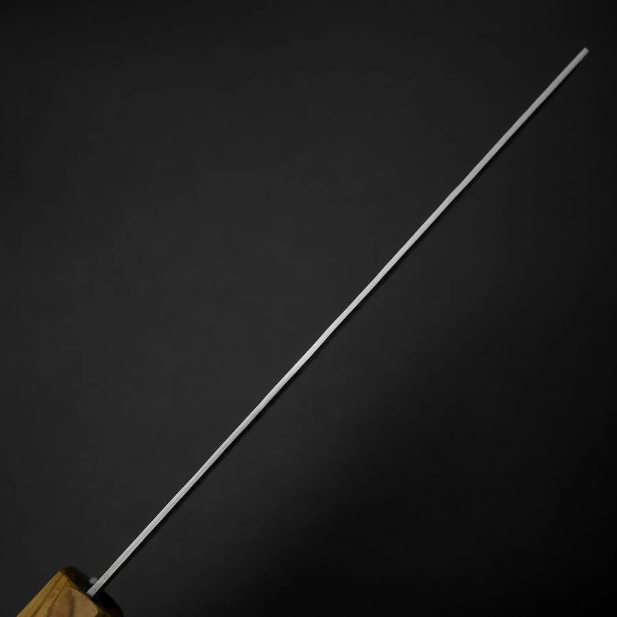 Nakiri VG-10 Kagami Tsuchime Damast Olivenholz Griff 170mm - Image 5