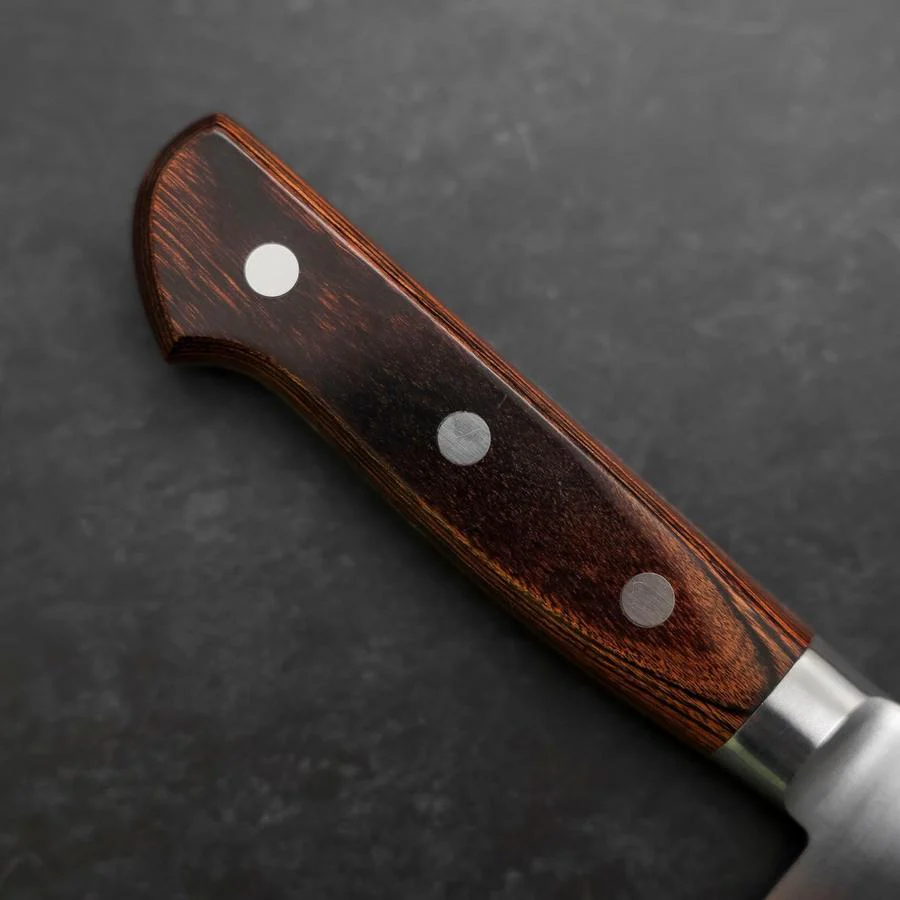 Nakiri VG-10 Poliert Westlicher Mahagoni Griff 170mm - Image 6