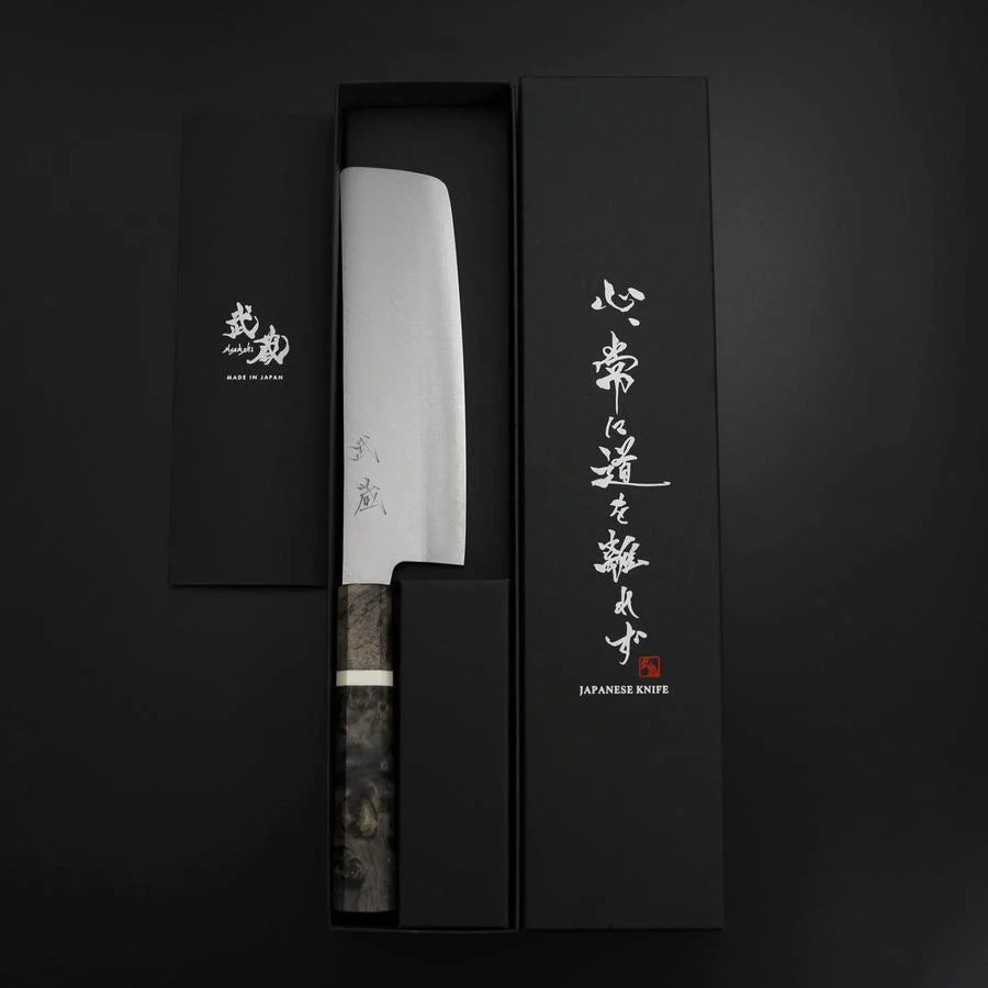 Nakiri VG-10 Poliert Ahornholz Griff 165mm - Image 8