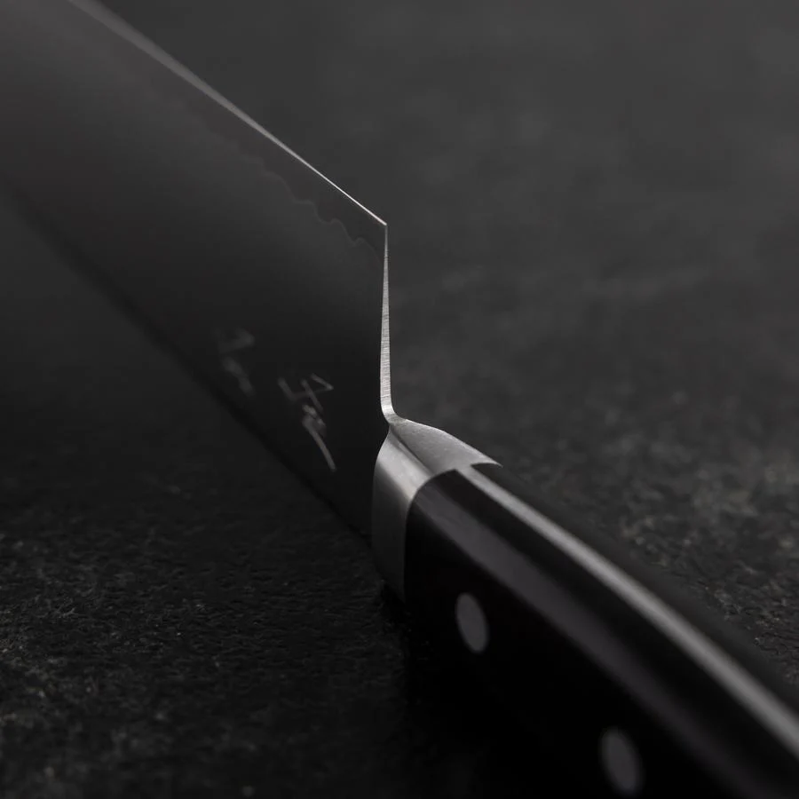 Nakiri VG-10 Poliert Schwarzer Westlicher Griff 165mm - Image 4