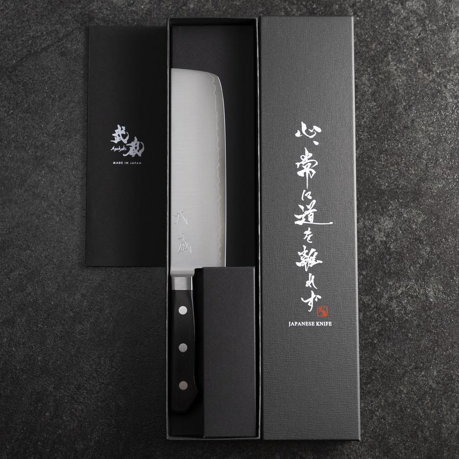Nakiri VG-10 Poliert Schwarzer Westlicher Griff 165mm - Image 8