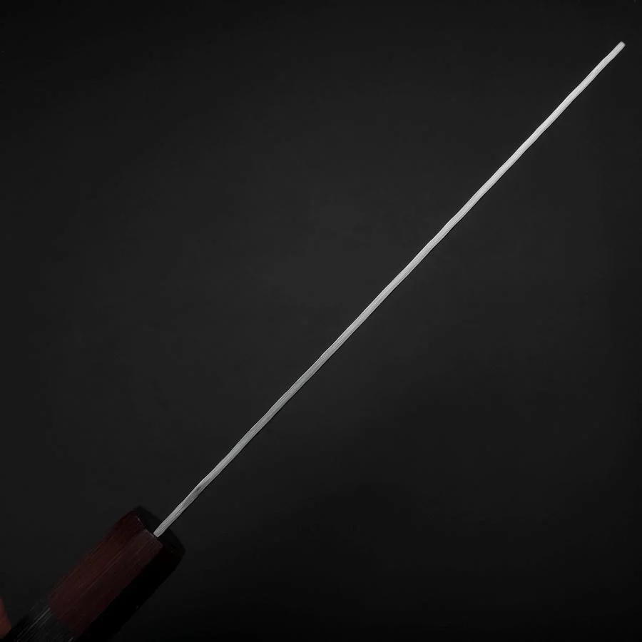Nakiri VG-10 Tsuchime Grauer Rosenholz Griff 165mm - Image 5