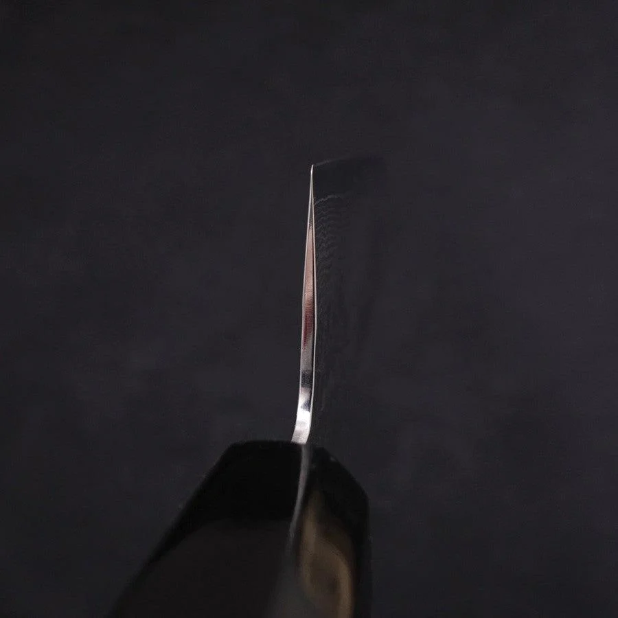 Nakiri VG-10 Tsuchime Damast Büffelhorn und Ebenholz Griff 165mm - Image 4