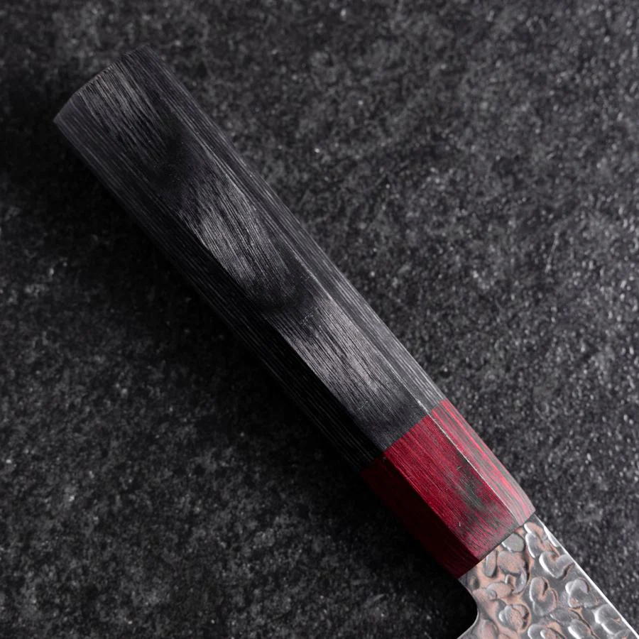 Nakiri VG-10 Tsuchime Damast Pakka Griff 165mm - Image 6