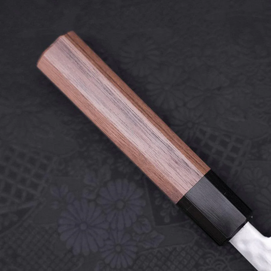 Nakiri VG-10 Tsuchime Damast Walnussholz Griff 165mm - Image 6