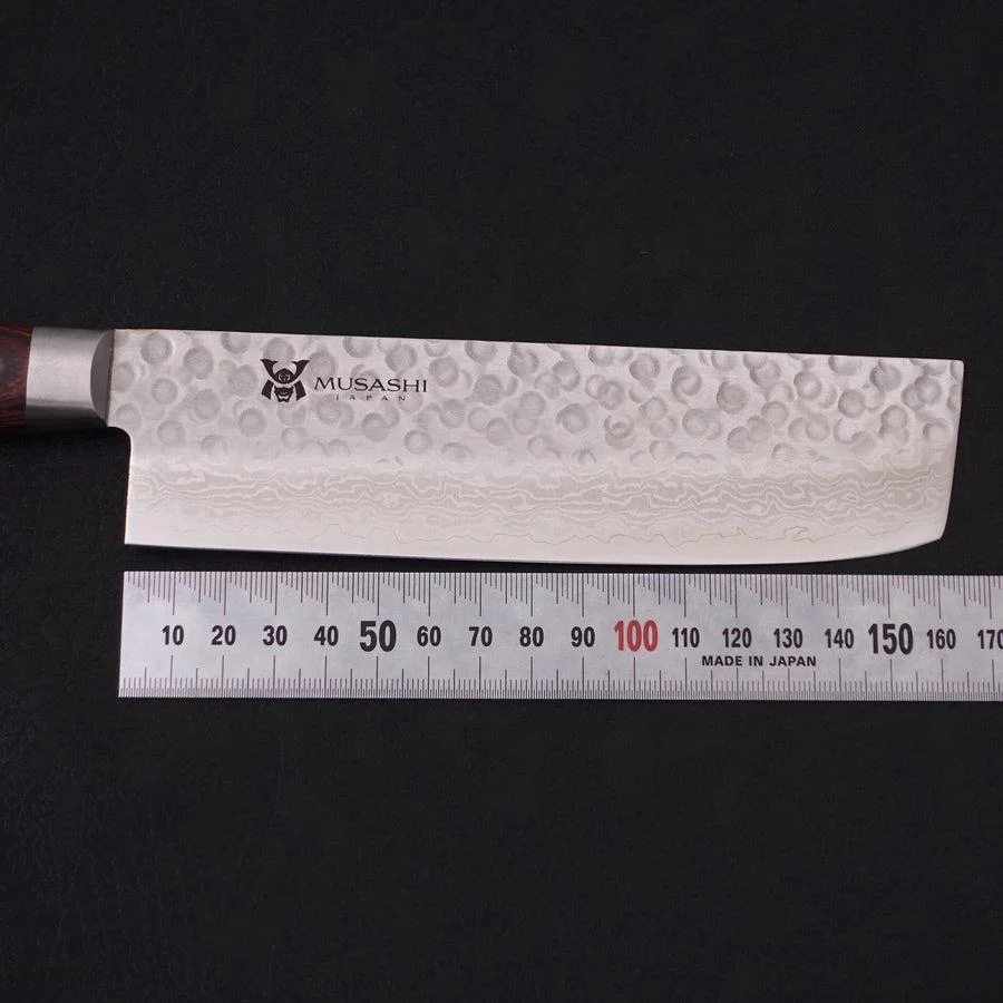 Nakiri VG-10 Tsuchime Damast Westlicher Griff 165mm - Image 7