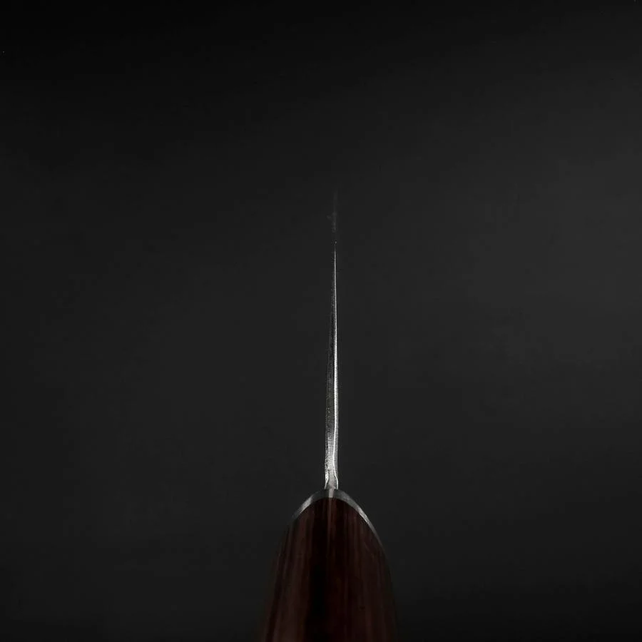 Nakiri VG-10 Tsuchime Runder Mahagoni Griff 180mm - Image 4