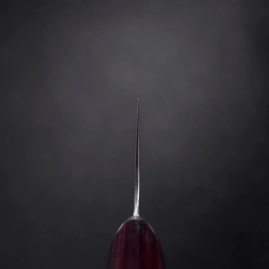 Nakiri VG-10 Tsuchime Runder Lila Griff 180mm - Image 4
