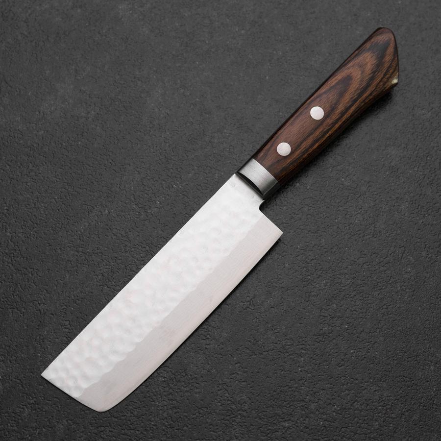 Nakiri VG-10 Tsuchime Westlicher Mahagoni Griff 125mm - Image 2