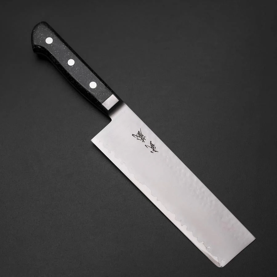 Nakiri VG-5 Tsuchime Westlicher Schwarzer Marmor Griff 170mm