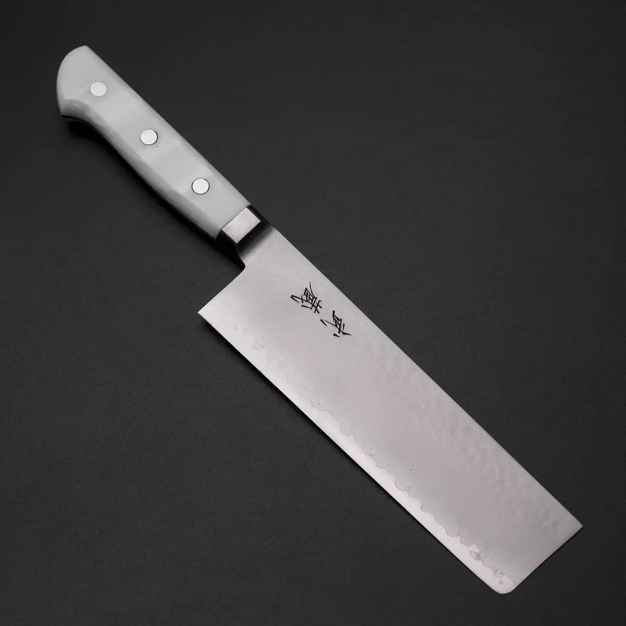 Nakiri VG-5 Tsuchime Westlicher Weißer Marmor Griff 170mm