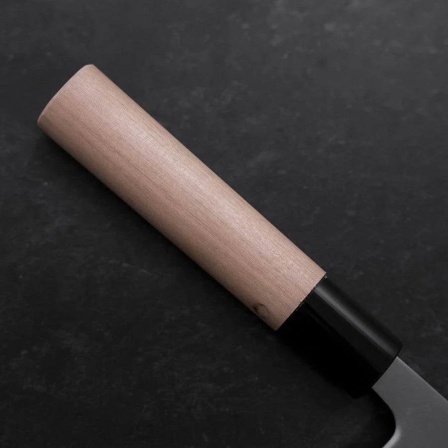 Nakiri White Steel #1 Poliert Büffelhorn und Magnolienholz Griff 165mm - Image 6