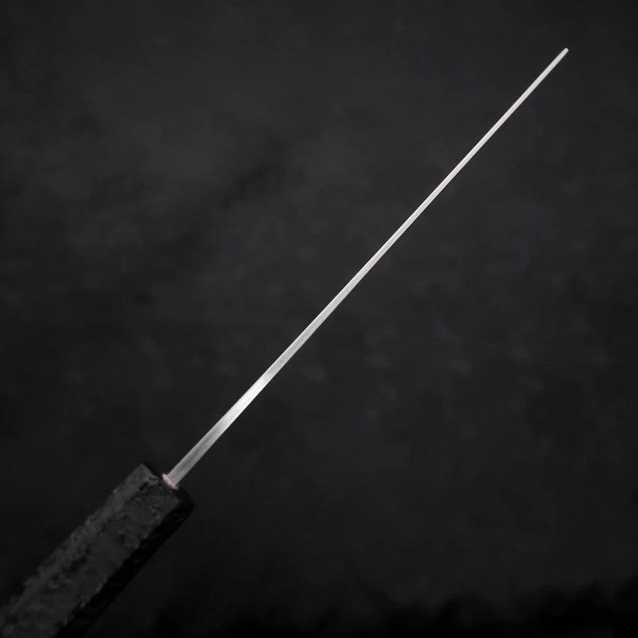 Nakiri White Steel #1 Poliert Schwarzer Ishime Urushi Griff 165mm - Image 5