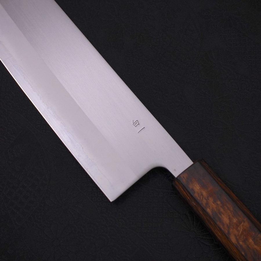 Nakiri White Steel #1 Poliert Sumi Urushi Griff 165mm - Image 3