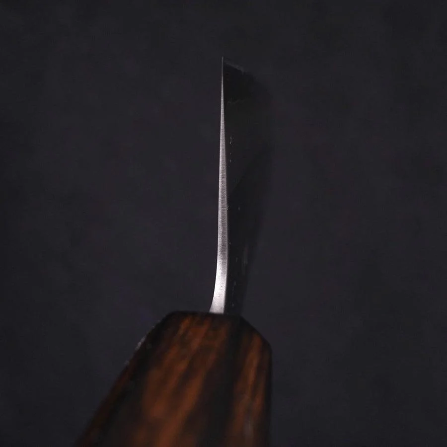 Nakiri White Steel #1 Poliert Sumi Urushi Griff 165mm - Image 4